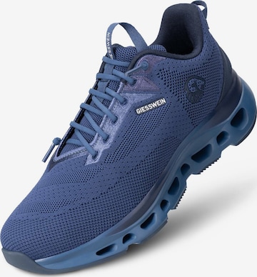 Baskets basses GIESSWEIN en bleu : devant
