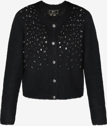 faina - Casaco de malha em preto: frente