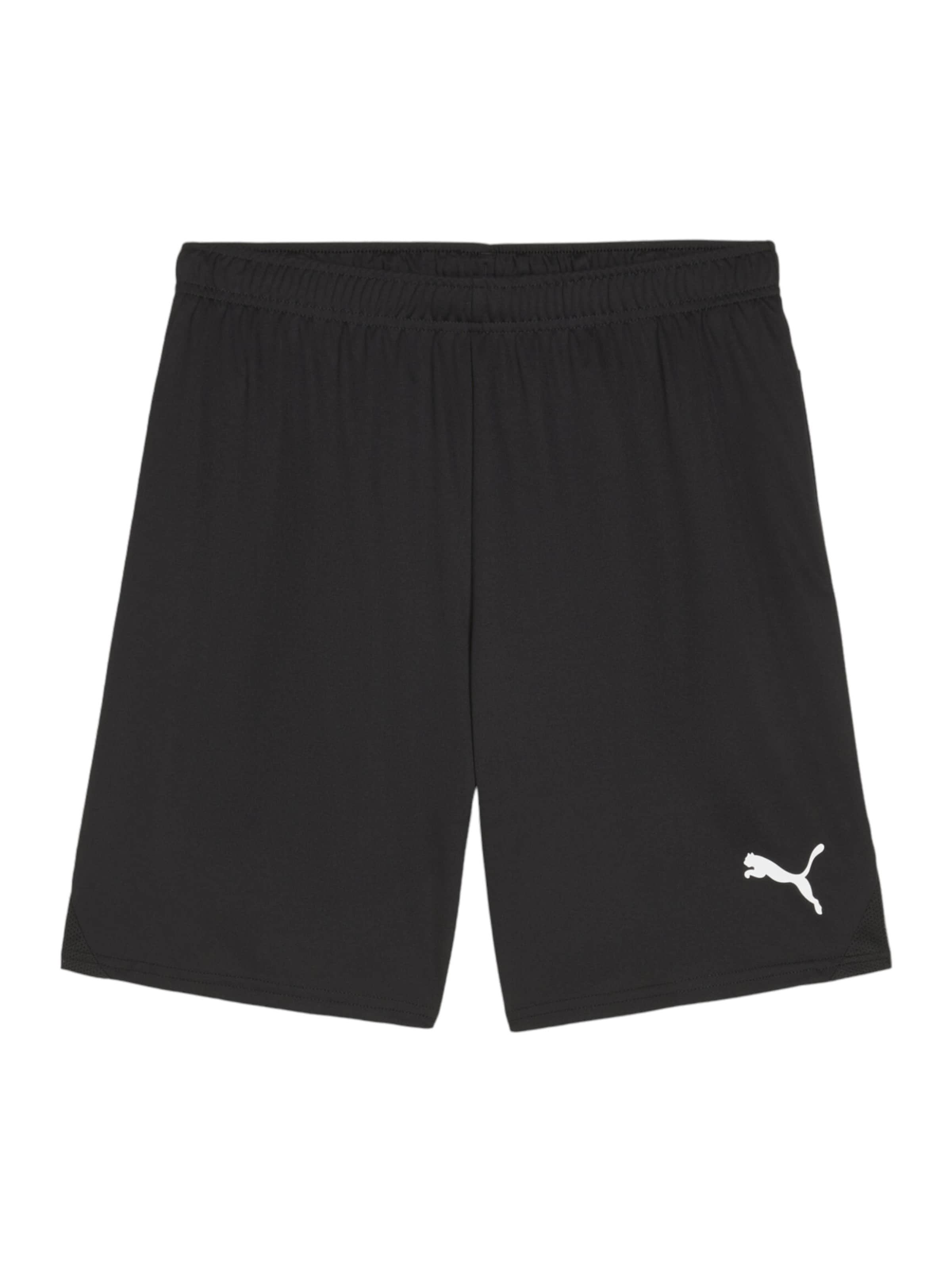 PUMA Sportshorts 'TeamGoal' in Schwarz: Vorderseite