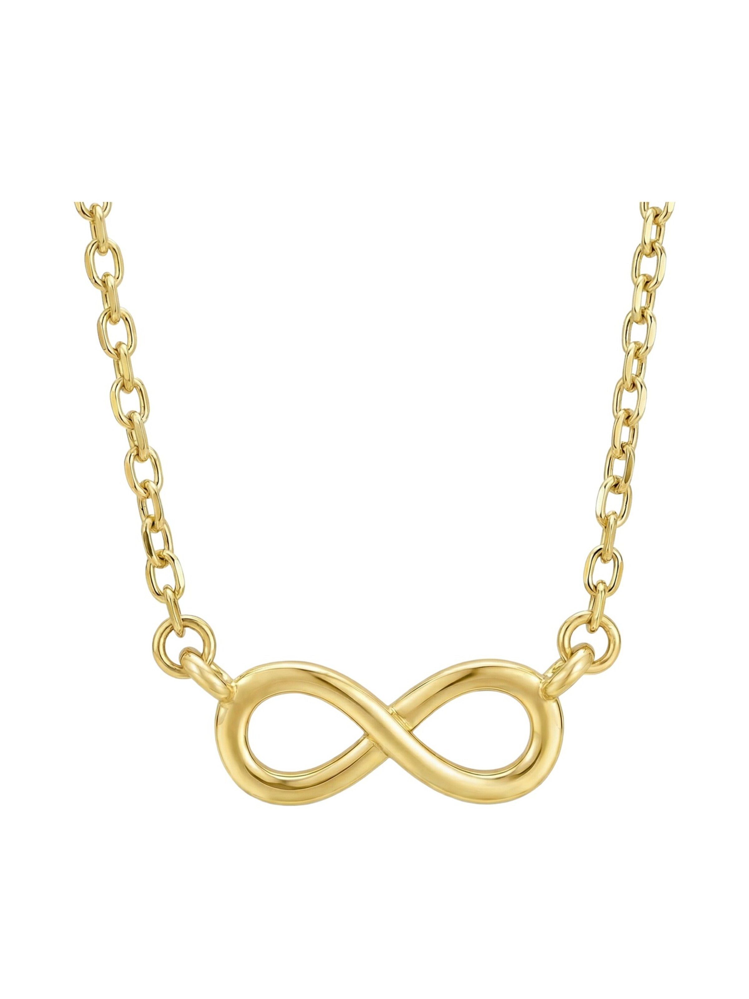 Sofia Milani Necklace 'Infinity' in Gold: front