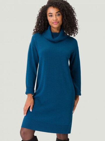 zero Knitted dress in Blue: front