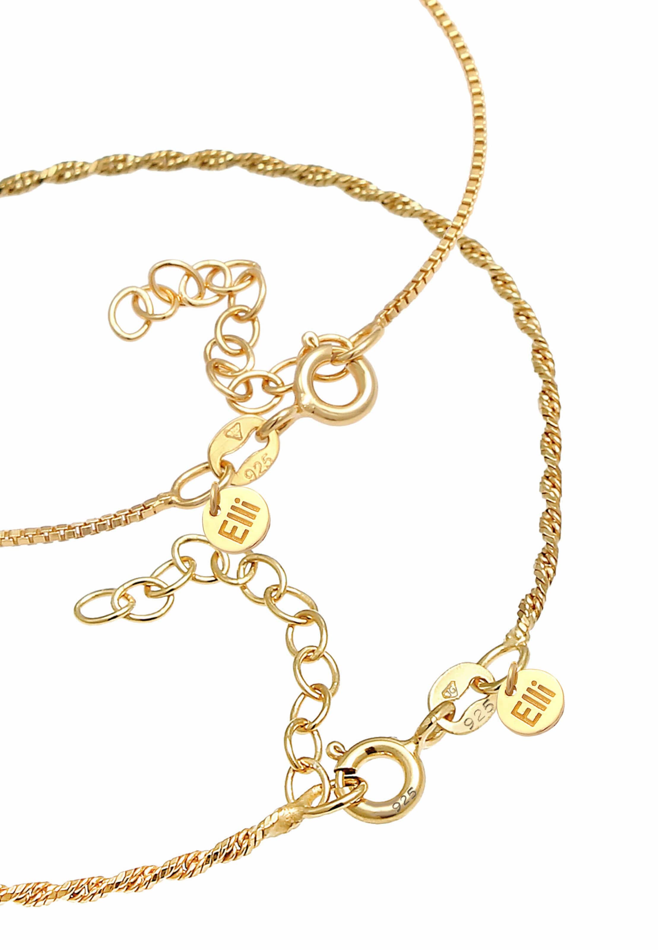 ELLI PREMIUM Sieraden set in Goud