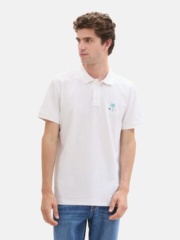 TOM TAILOR Shirt in Wit: voorkant