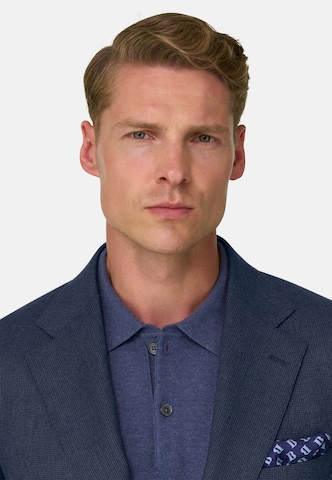 Boggi Milano Regular fit Business-colbert in Blauw: voorkant