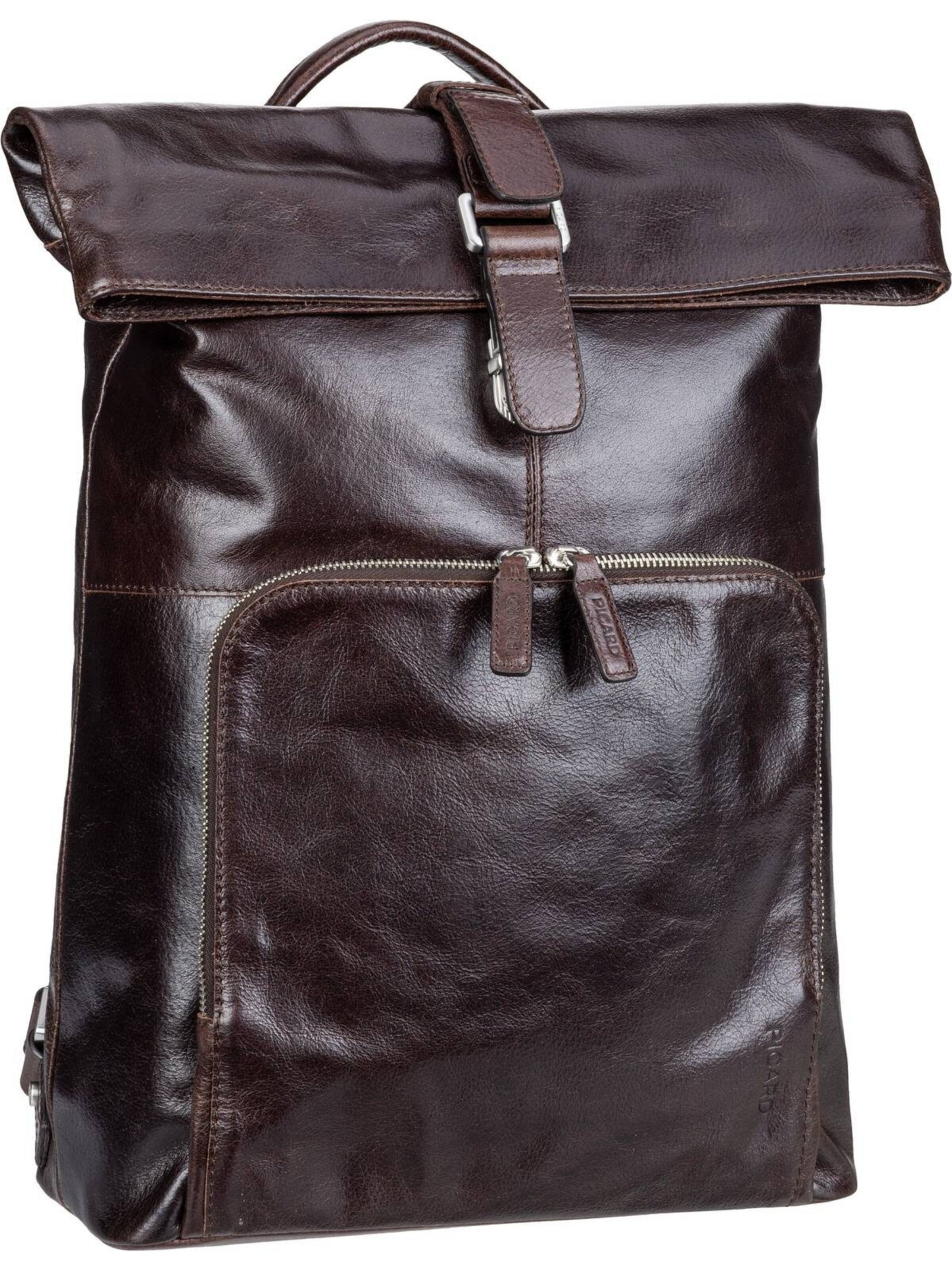 Picard Rucksack 'Buddy' in Braun: Vorderseite