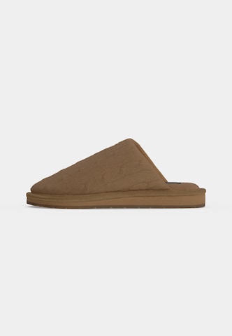 Polo Ralph Lauren Παντόφλα 'CAREY' σε καφέ: μπροστά