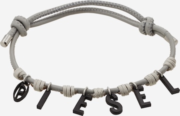 Bracelet 'CALLIE' DIESEL en gris : devant