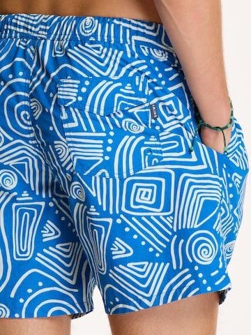 Shiwi Badeshorts 'NICK' in Blau