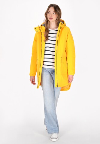 DreiMaster Maritim - Casaco funcionais 'Anorak' em amarelo