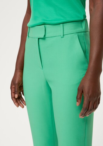 Coupe slim Pantalon s.Oliver BLACK LABEL en vert