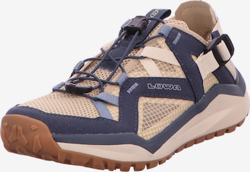 LOWA Flats 'KALOYA' in Blue: front