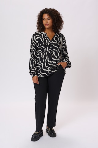 KAFFE CURVE - Blusa 'KCmirta' em preto