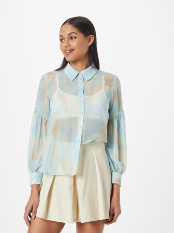 River Island Blouse in Blauw: voorkant