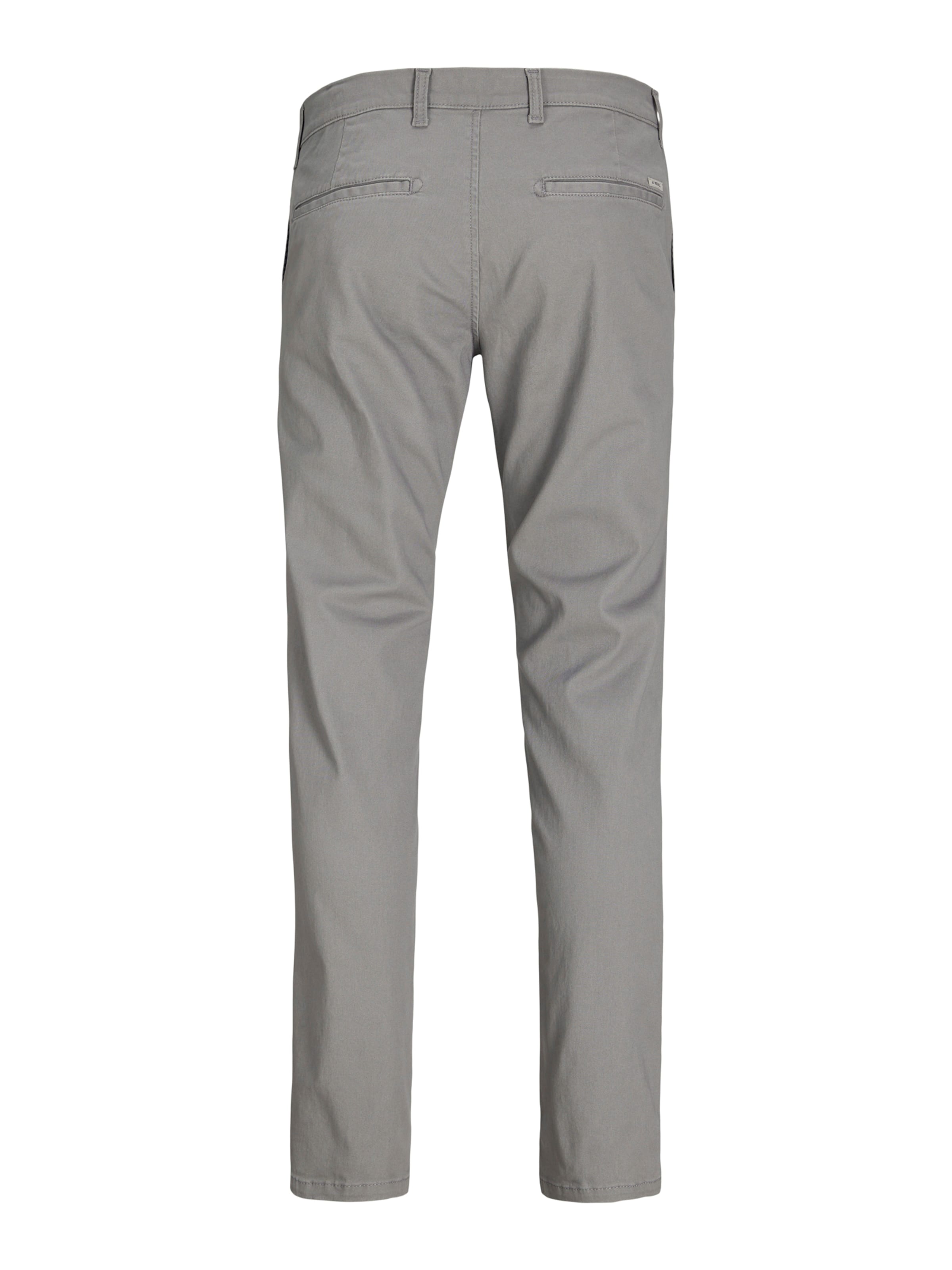 JJ Rebel - Slimfit Pantalón chino 'JREBMICHAEL' en gris