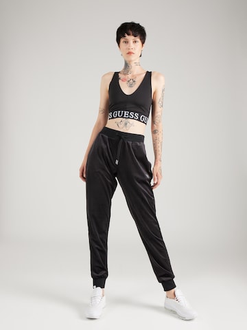 GUESS Tapered Trousers in Black