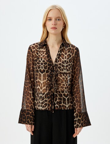 Koton Blouse in Beige: front