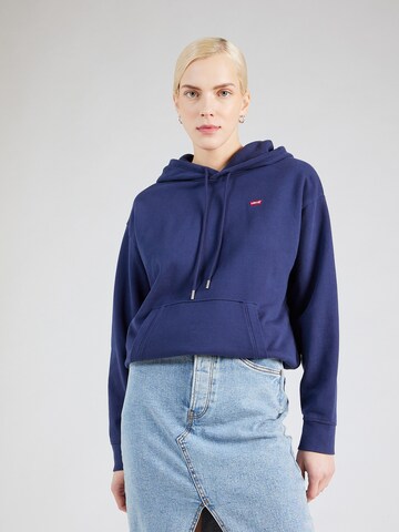 LEVI'S ® Sweatshirt in Blauw: voorkant