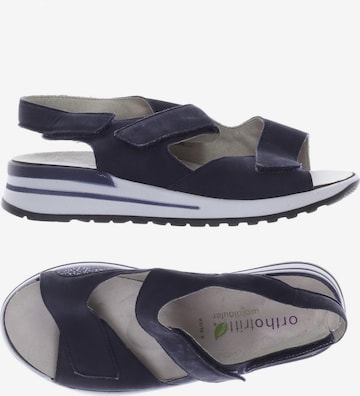 WALDLÄUFER Sandalen 37 in Blau: predná strana