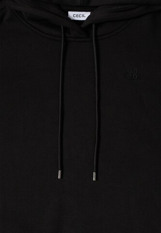 CECIL Sweatshirt in Black