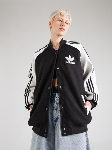 ADIDAS ORIGINALS Jacke in Schwarz: predná strana