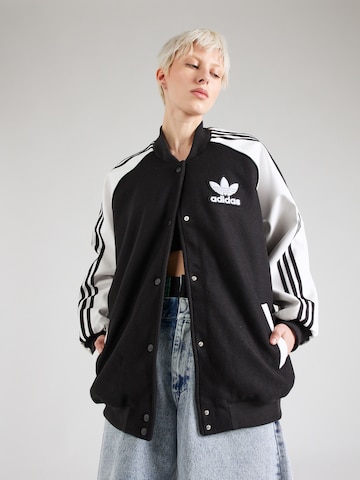 ADIDAS ORIGINALSPrijelazna jakna - crna boja: prednji dio