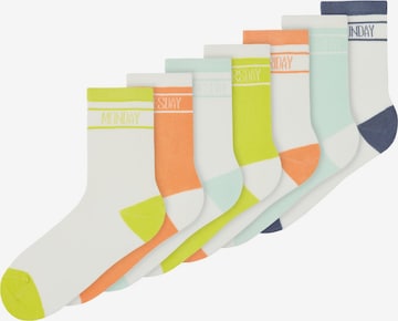 NAME IT Ponožky 'Saty' - zmiešané farby: predná strana