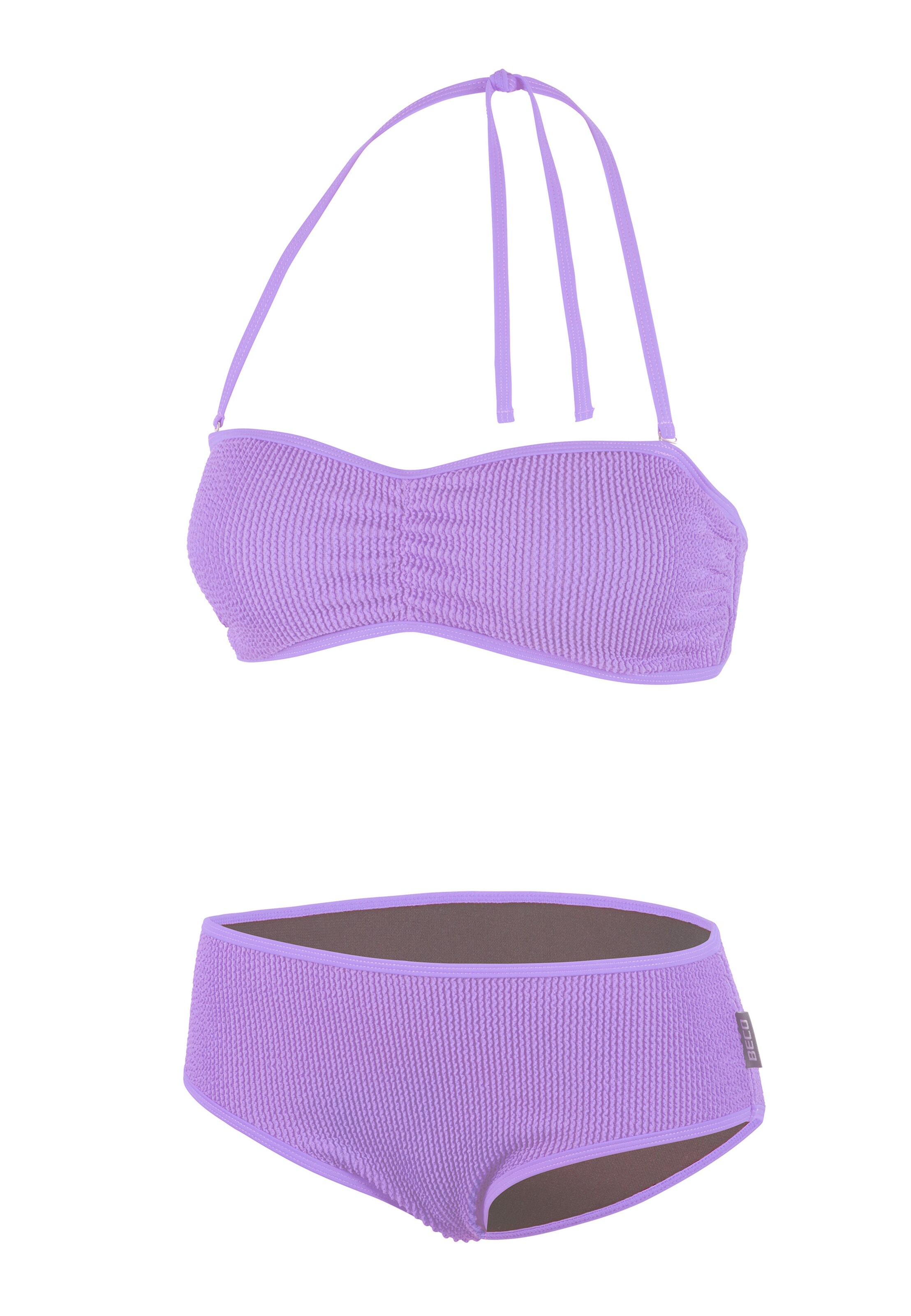 BECO the world of aquasports Bustier Bikini in Lila