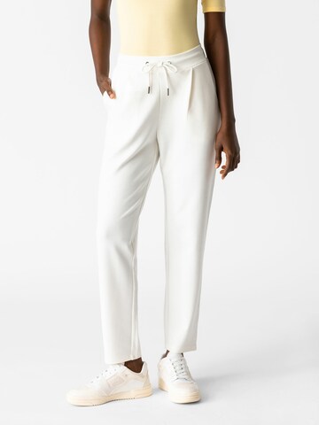 Loosefit Pantalon 'Amyy' Les Lunes en blanc : devant