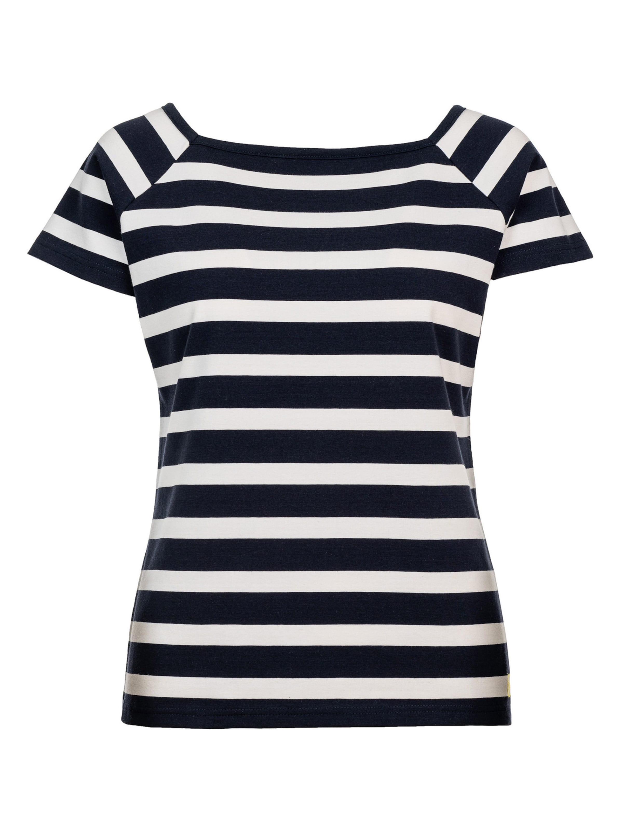 salzhaut Shirt 'Florentine' in Zwart: voorkant