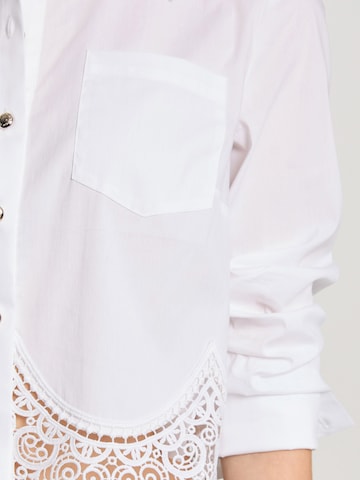 Morgan Blouse in Wit