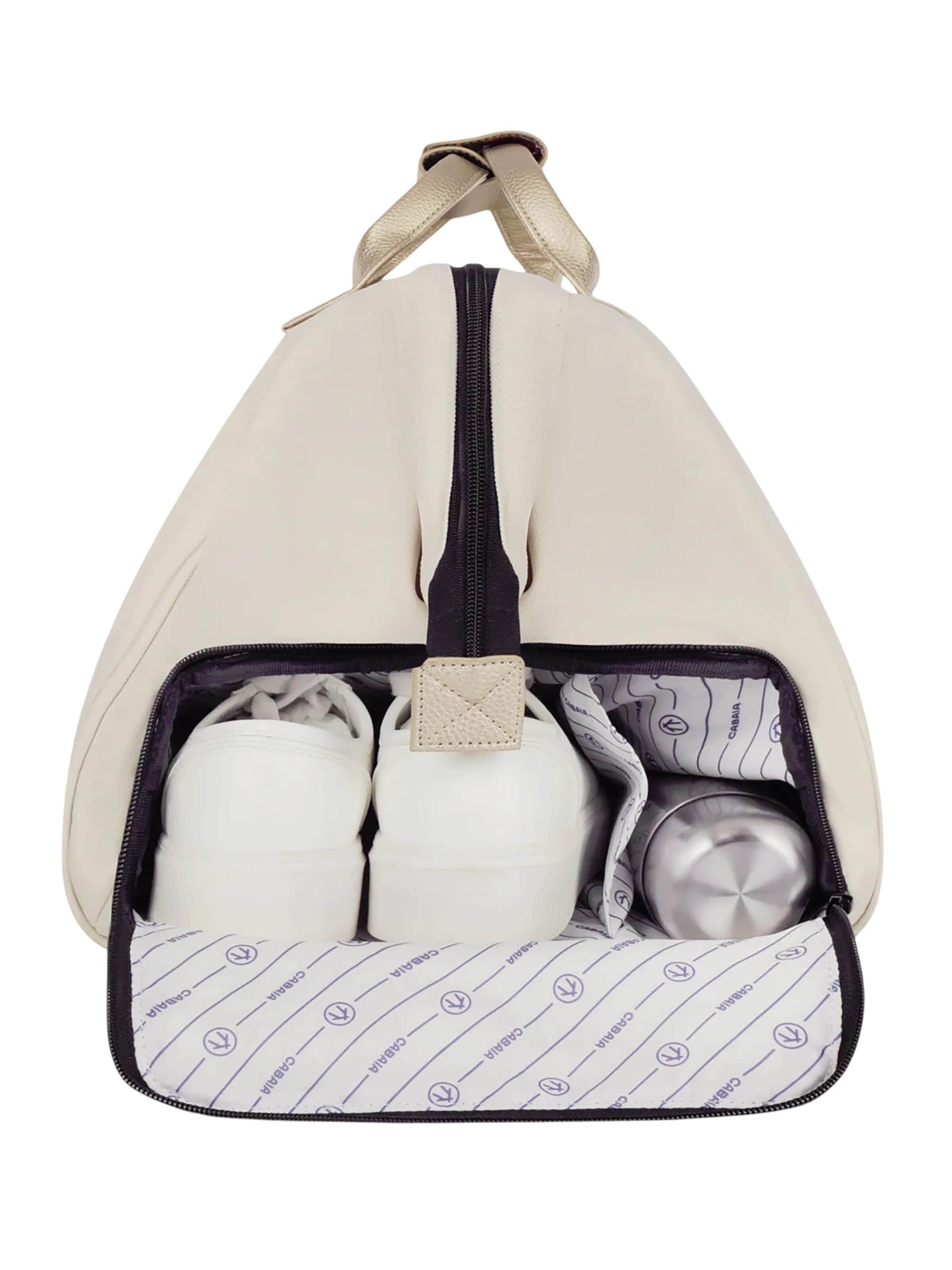 Cabaia Travel Bag in Beige