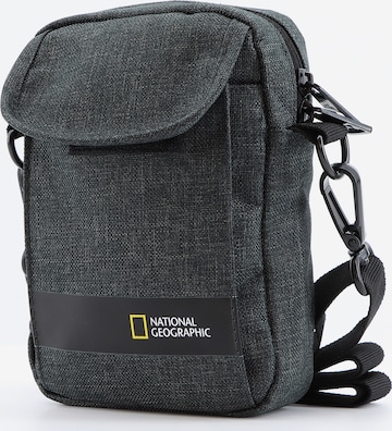 National Geographic Crossbody Bag 'Stream' in Grey: front