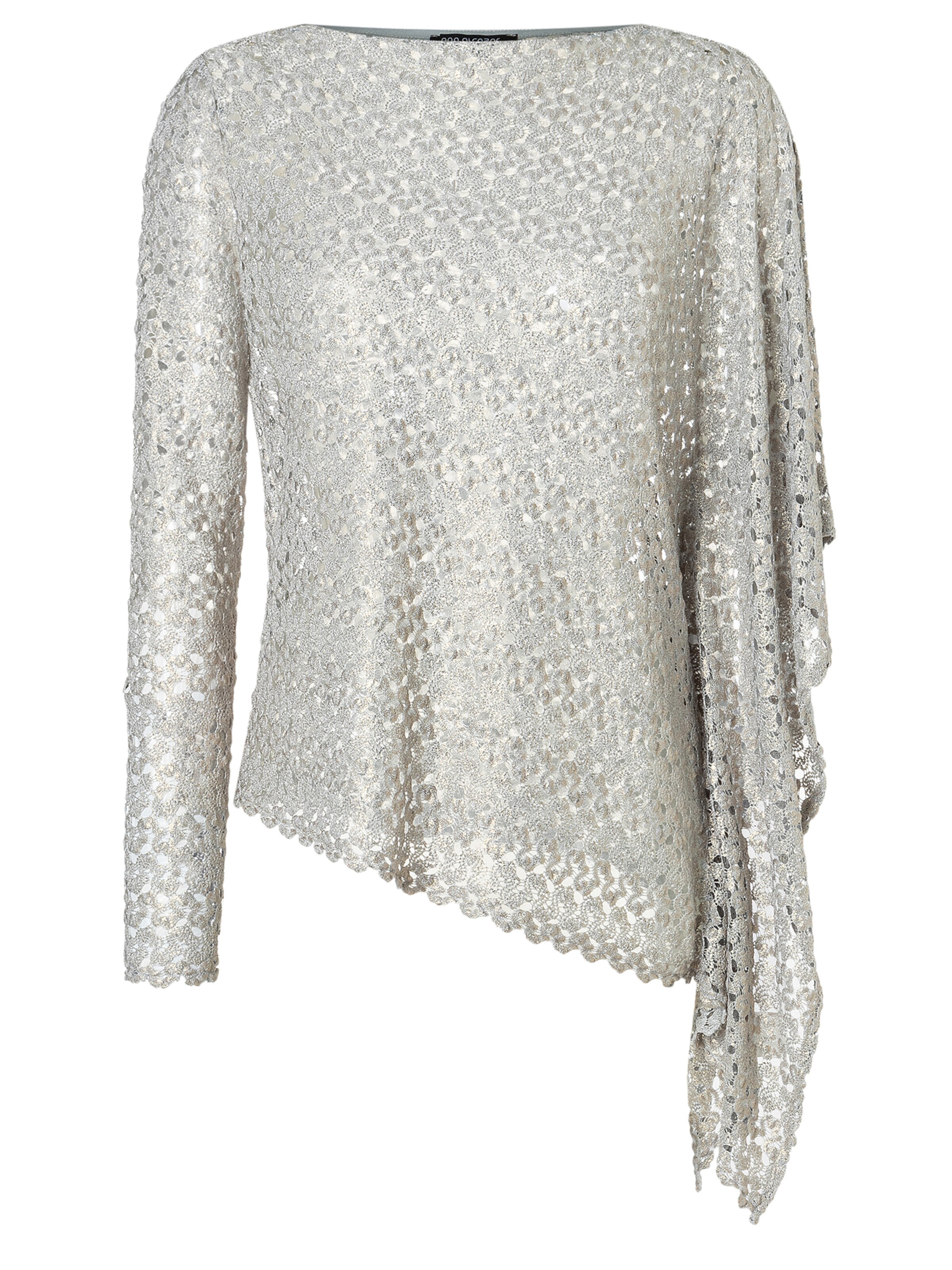 Ana Alcazar Pullover 'Zisal' in Silber: Vorderseite