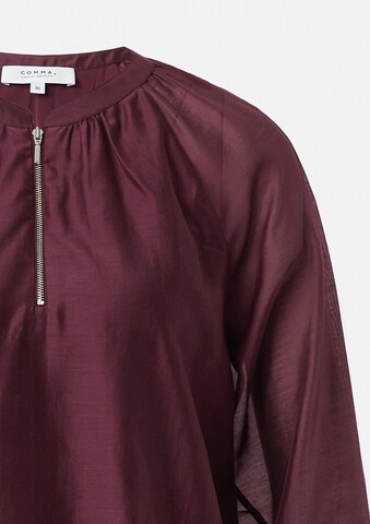 Chemisier comma casual identity en rouge