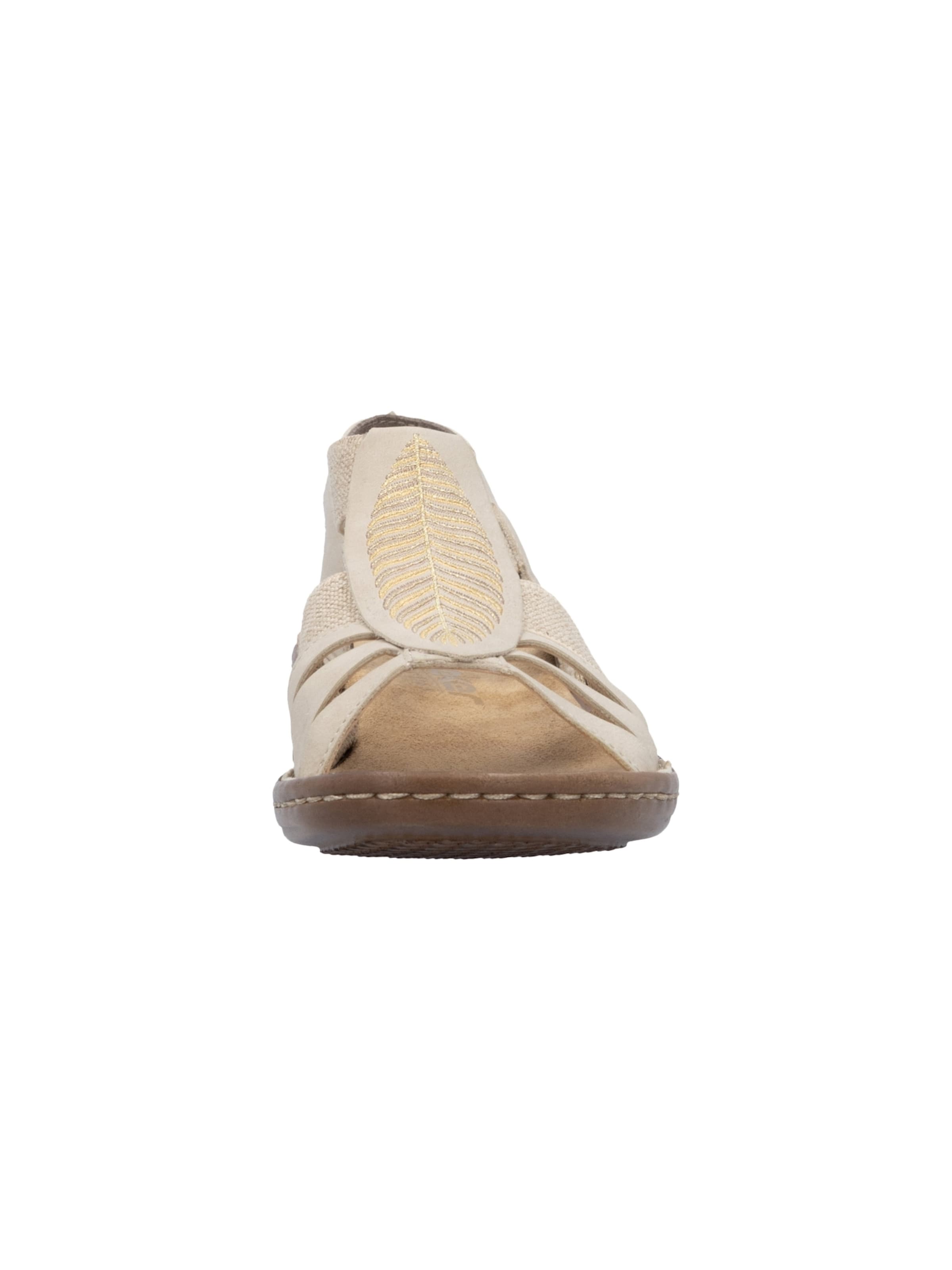 Sandales 'Morelia Sandalen mit Gummibändern' Rieker en beige