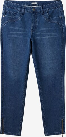 SHEEGO Jeans in Blue: front