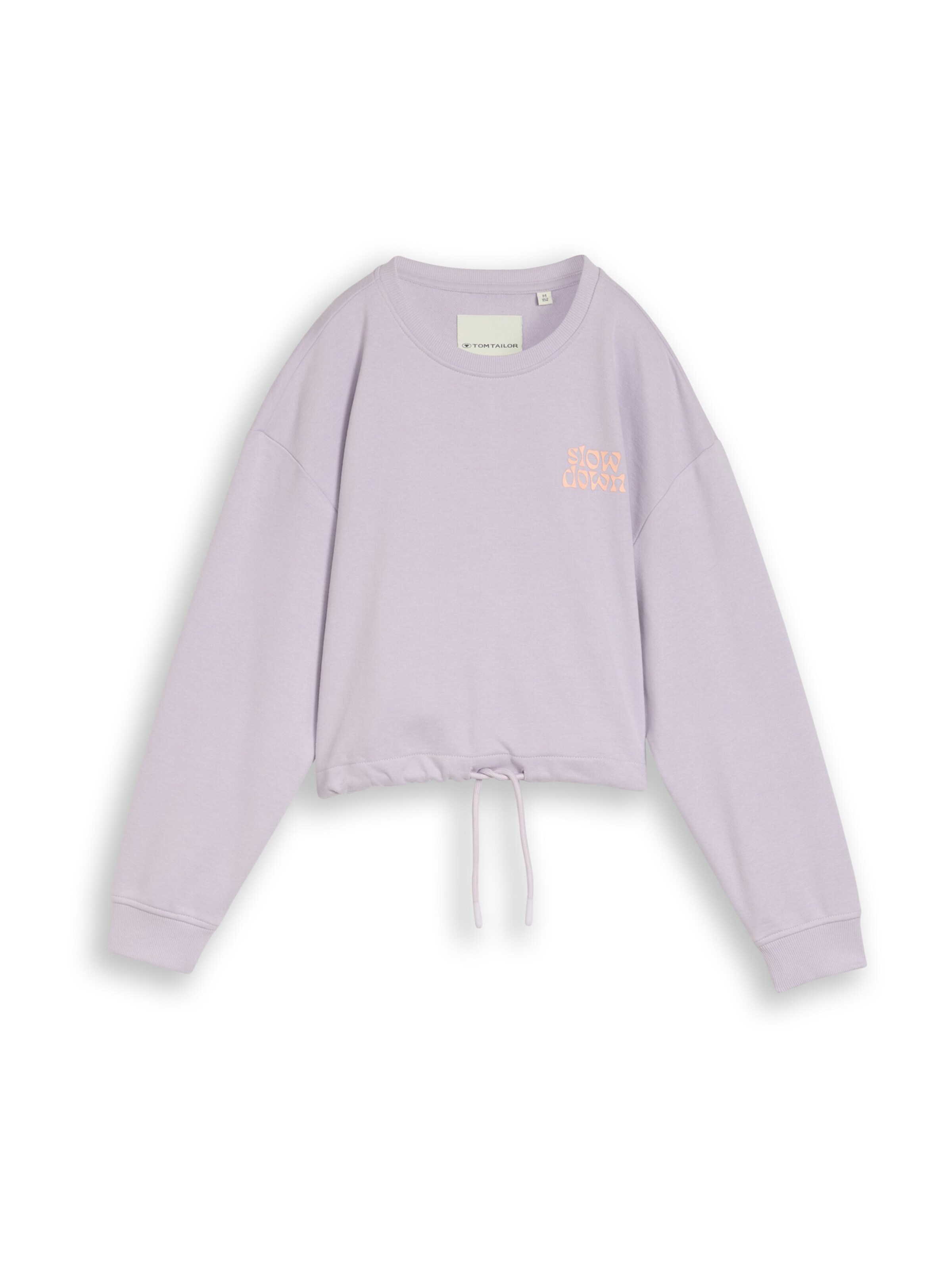 TOM TAILOR Sweatshirt in Lila: Vorderseite