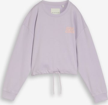 TOM TAILOR - Sudadera en lila: frente