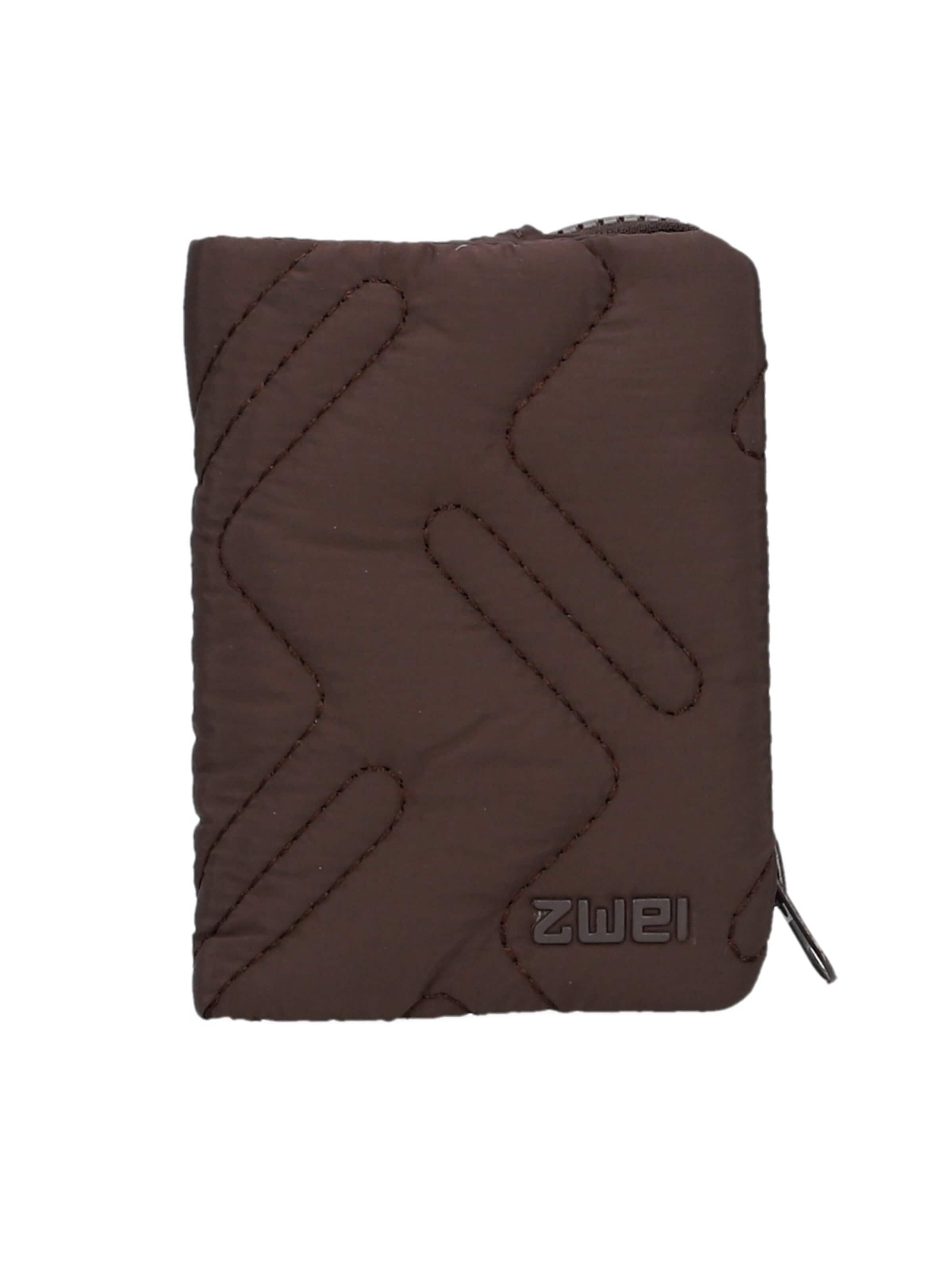 ZWEI Wallet 'CLEO CLW5' in Brown: front