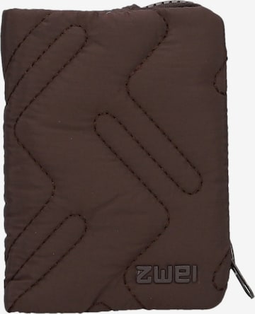 ZWEI Wallet 'CLEO CLW5' in Brown: front