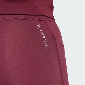 ADIDAS PERFORMANCE Skinny Sportovní kalhoty 'Adi365' – červená