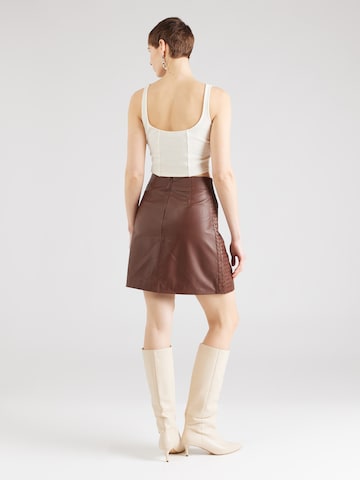 Weekend Max Mara Skirt 'OCRA' in Brown