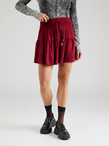 Pepe Jeans Rok 'FRANCINA' in Rood: voorkant