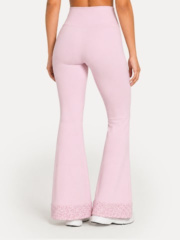 Coupe slim Leggings ' Lithara Solid ' Smilodox en rose