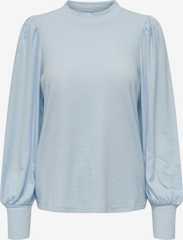 T-shirt 'MELLA' ONLY en bleu : devant