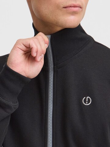 !Solid Sweatvest 'BennTrack' in Zwart