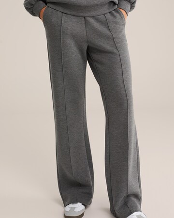 WE Fashion Regular Hose in Grau: Vorderseite
