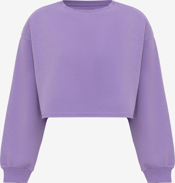Jacey Quinn Sweatshirt in Purple: front