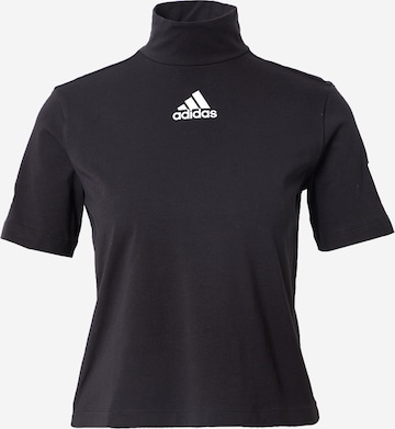 ADIDAS SPORTSWEAR Performance Shirt 'W SPC TEE' in Black: front