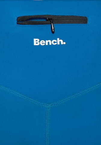 BENCH Skinny Funktionsbyxa i blå